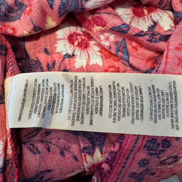 LORALETTE Valerie Border Women's Maxi Dress‎ 2XL 18/20 Magenta Floral Flowy NEW - Picture 12 of 13